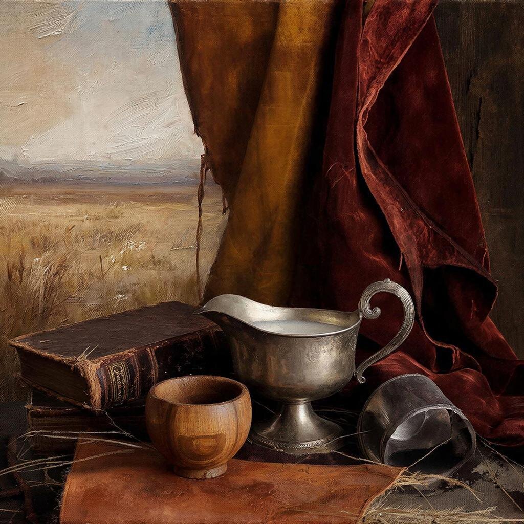 Инструментарий степного алхимика: пиала, ковшик и «пьюшка» для кумыса.