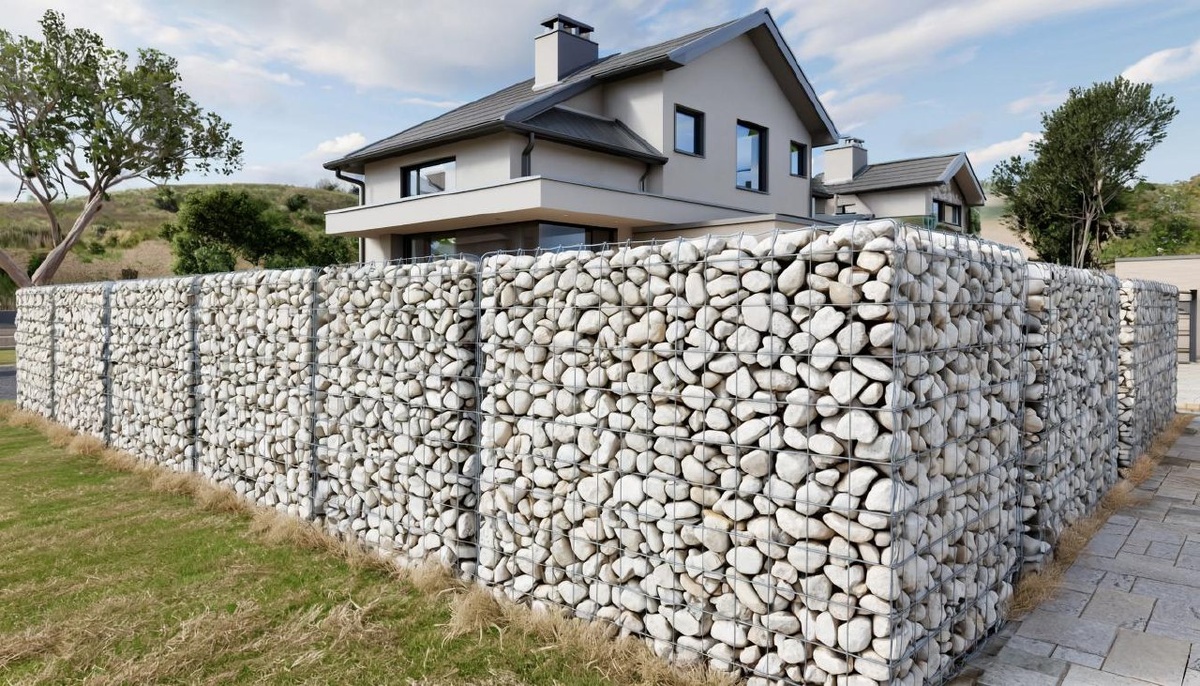 Габионы из галтованных камней — долговечность и эстетика в каждой конструкции