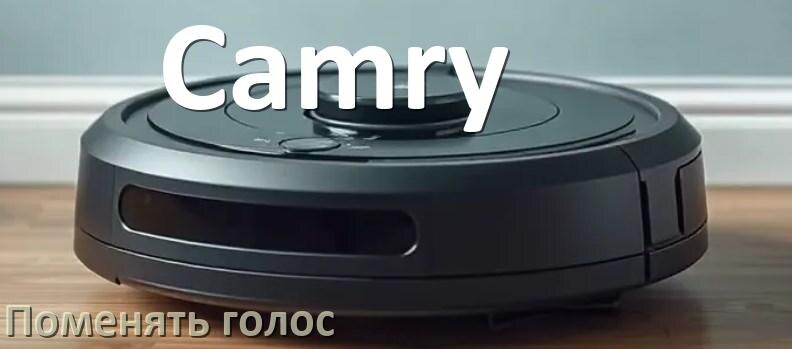 
Как поменять голос робота пылесоса Camry изменить голосовой пакет через телефон на Андроид и iPhone