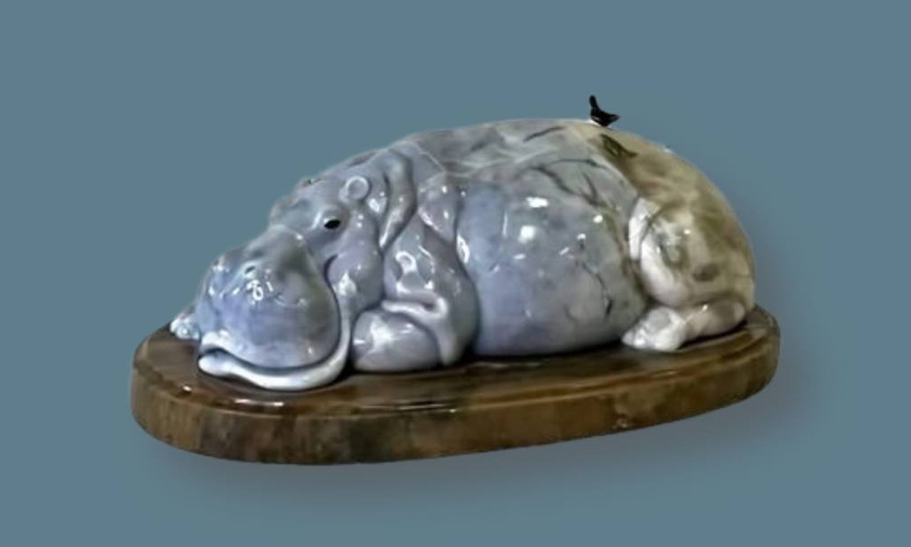    Николай Овечкин. "Бегемот". Скульптура из собрания Пермской художественной галереи © Пермская государственная художественная галерея
