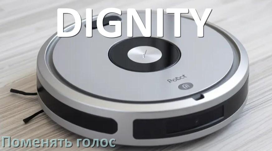 
Как поменять голос робота пылесоса DIGNITY изменить голосовой пакет через телефон на Андроид и iPhone