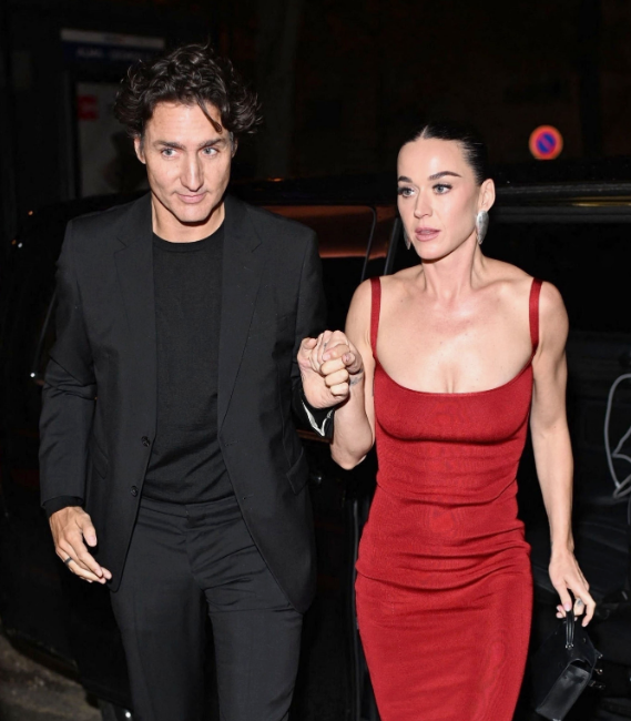 Джастин Трюдо с певицей Кэти Перри