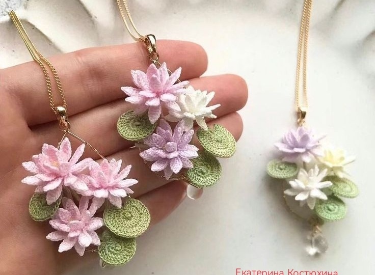 Вязаные украшения крючком: оригинальность и индивидуальность