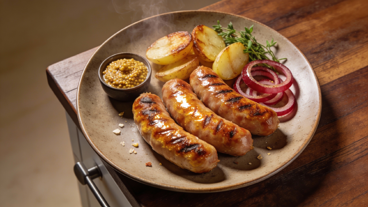 Колбаски в аэрогриле