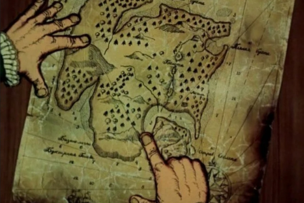 Кто узнал откуда этот кадр, тот молодец! Сокровищ не обещаю, но острова будут. Спасибо за эту иллюстрацию Яндекс.Картинки.