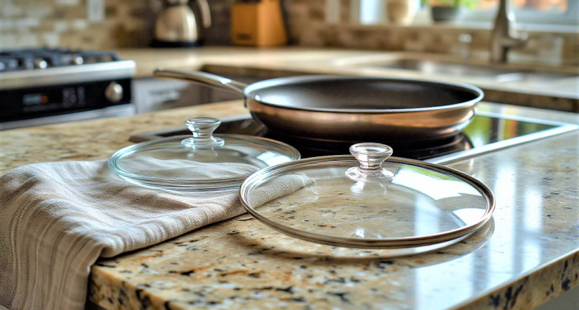 Отмываем стеклянные крышки от застарелого жира: вся грязь отойдёт сама за несколько минут 