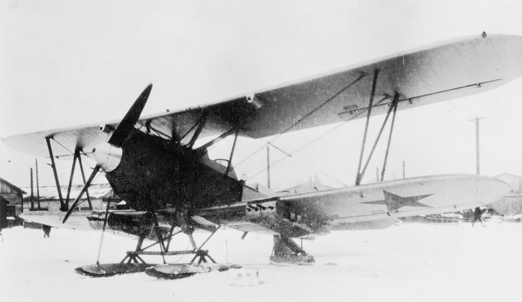 Опытный тяжелый штурмовик ТШ-1 (ЦКБ-6), разработанный под руководством С.А. Кочеригина и совершивший первый полет в январе 1931 г.