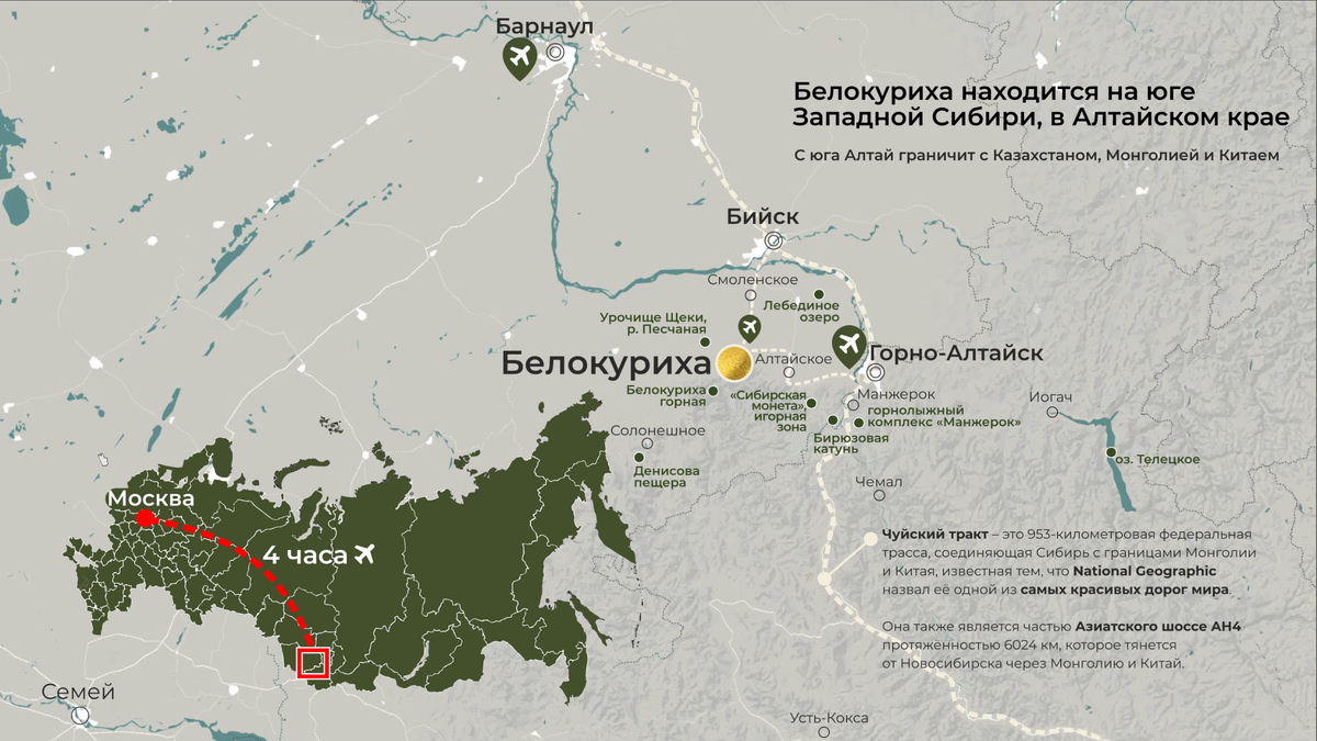 Белокуриха — город-курорт федерального значения