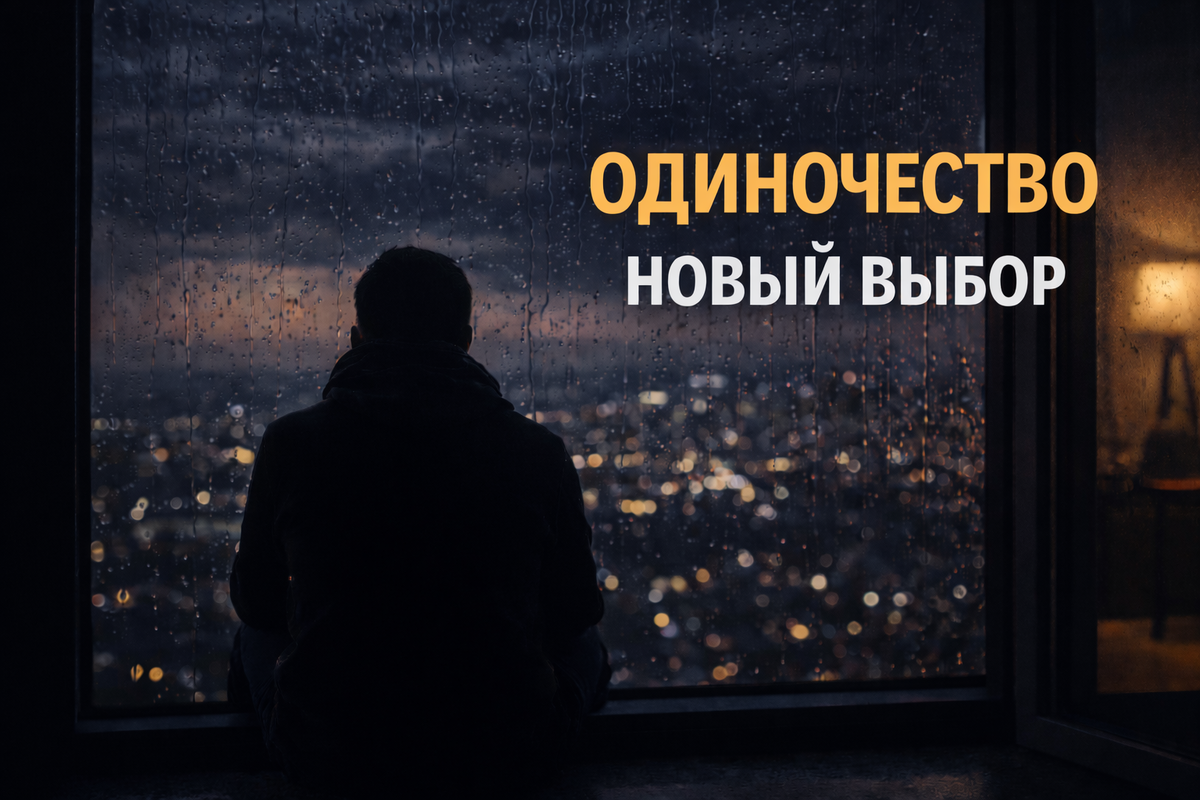 Одиночество — новый выбор.