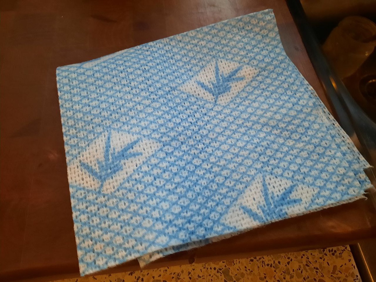 Сколько бактерий будет на этой тряпке через несколько дней?