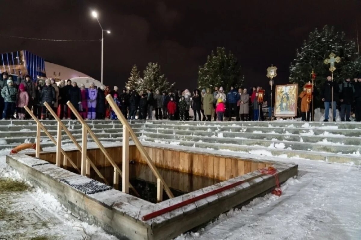    В Кемерове на Крещение 2026 организуют две купели со спасателями и медиками