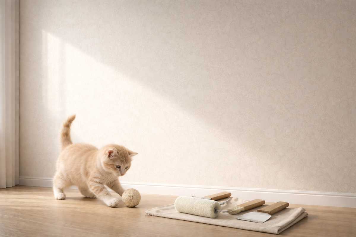 На идеальную основу даже самые недорогие обои лягут безупречно и будут служить верой и правдой.