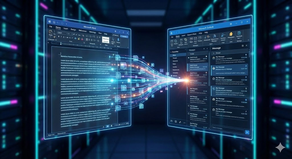 Вы пишете сложный отчет в Word, а нейросеть параллельно анализирует контекст