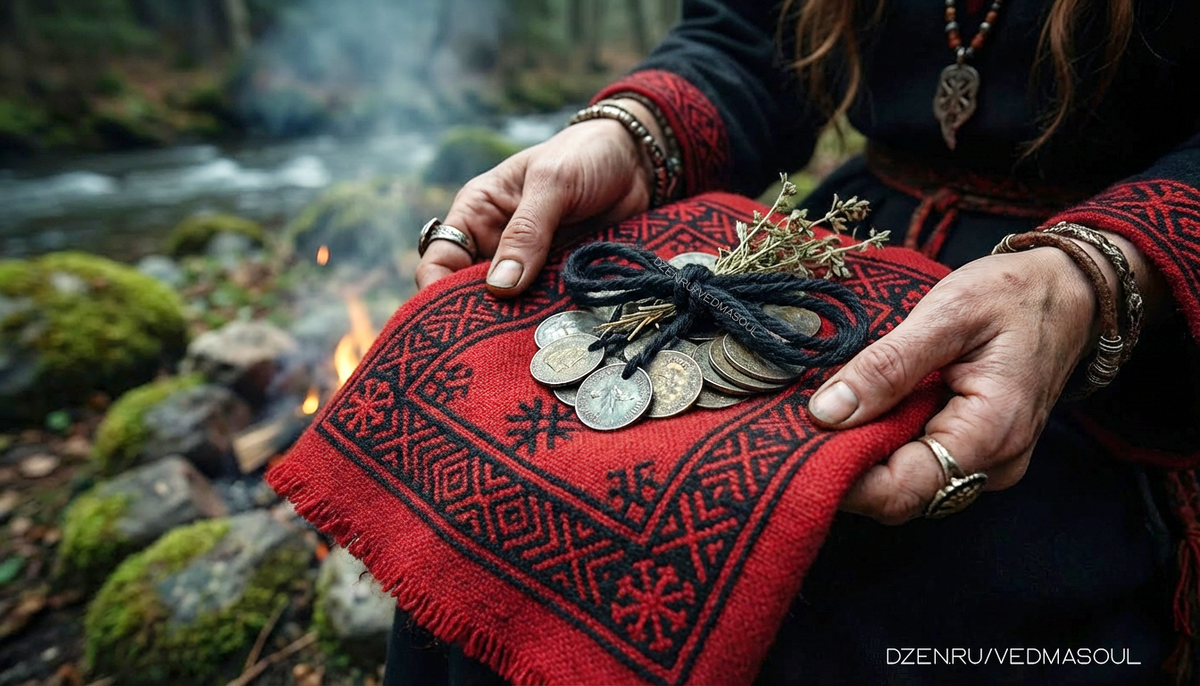 © Авторское изображение @vedmasoul. Cгенерировано ИИ. Порча, чистка, ритуал, крадник