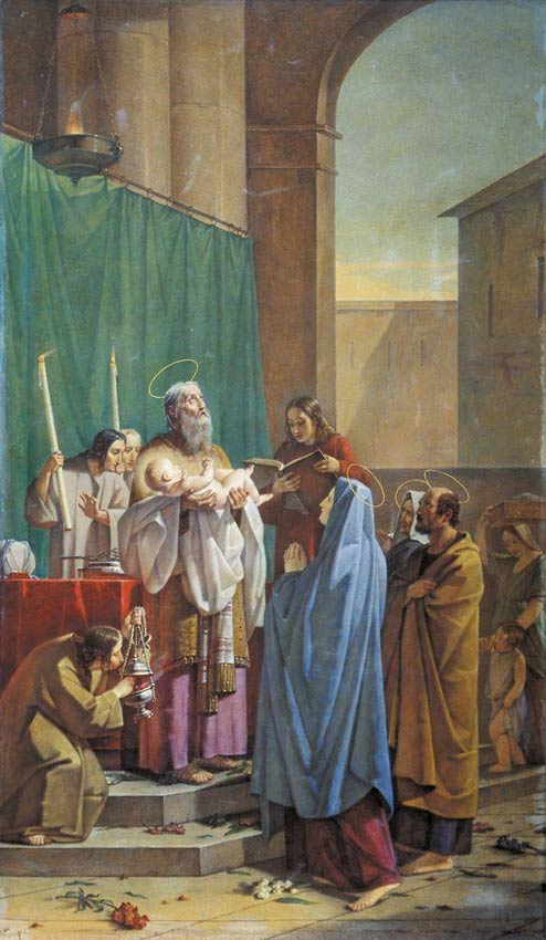 Василий Шебуев. Симеон Богоприимец