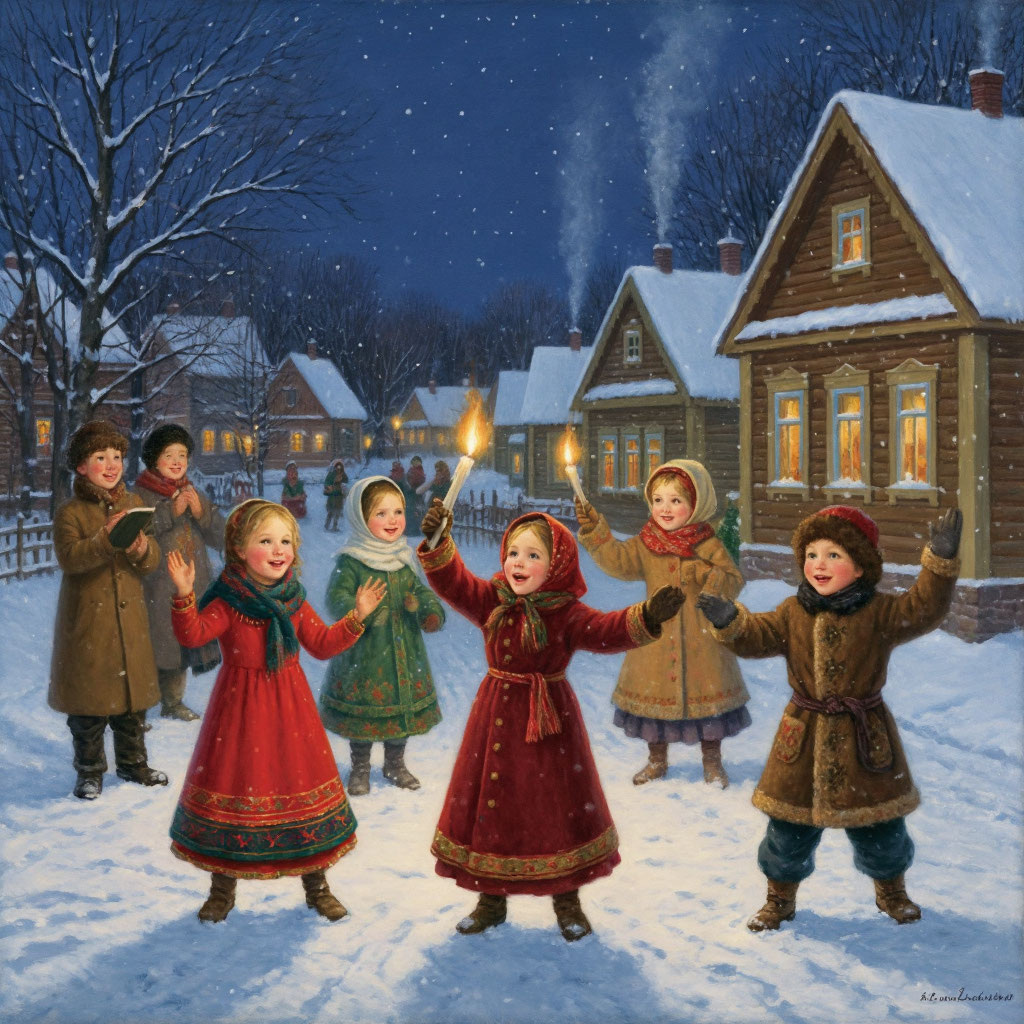 Щедрый вечер в канун старого нового года