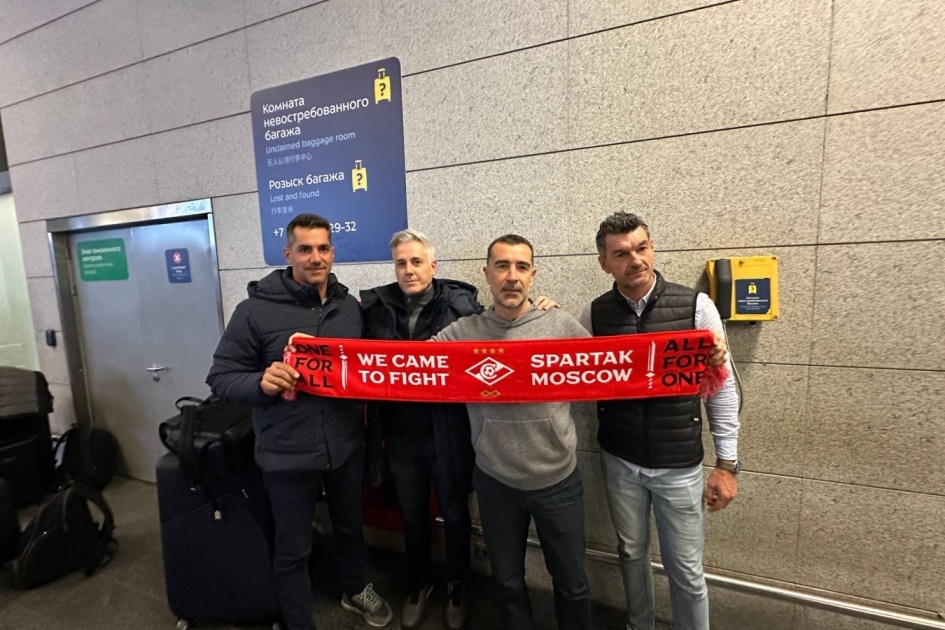 Новый главный тренер «Спартака» Хуан Карлос Карседо прилетел в Москву. Фото: championat.com