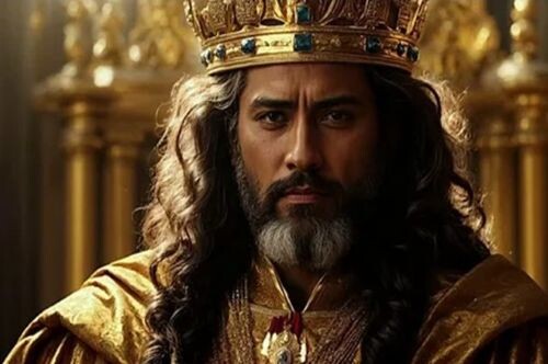 Царь Соломон, сын царя Давида в эпоху царей Израиля. 