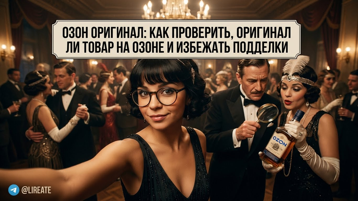    Как избежать подделки на Озоне Лирейт