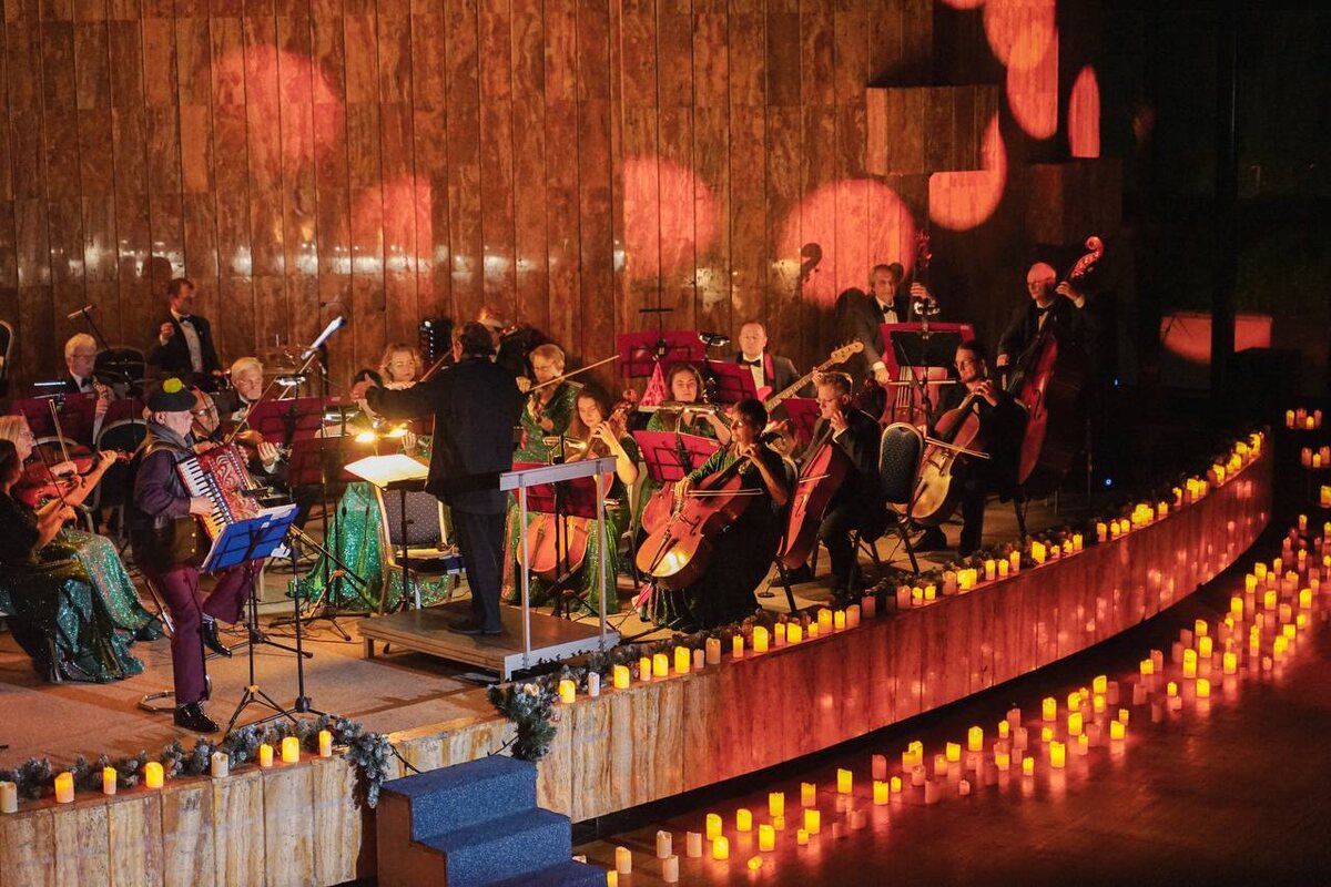 Концерт «Музыка и свечи» // Фото со страницы Крымского киноконцертного объединения в ВК