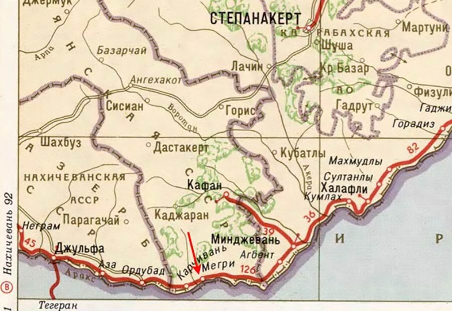 Южноармянский (Зангезурский) ж/д коридор