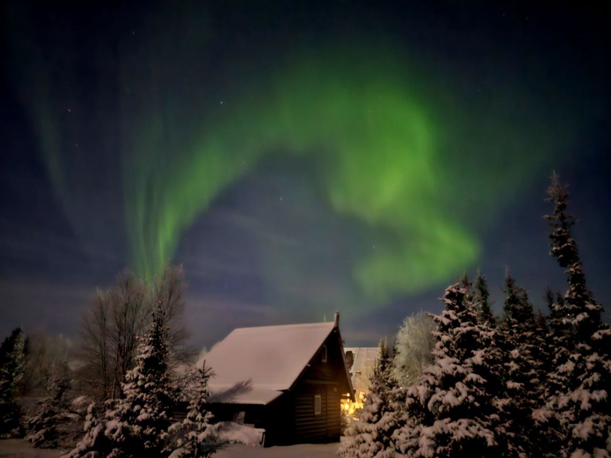 Северная Аврора - ты прекрасна