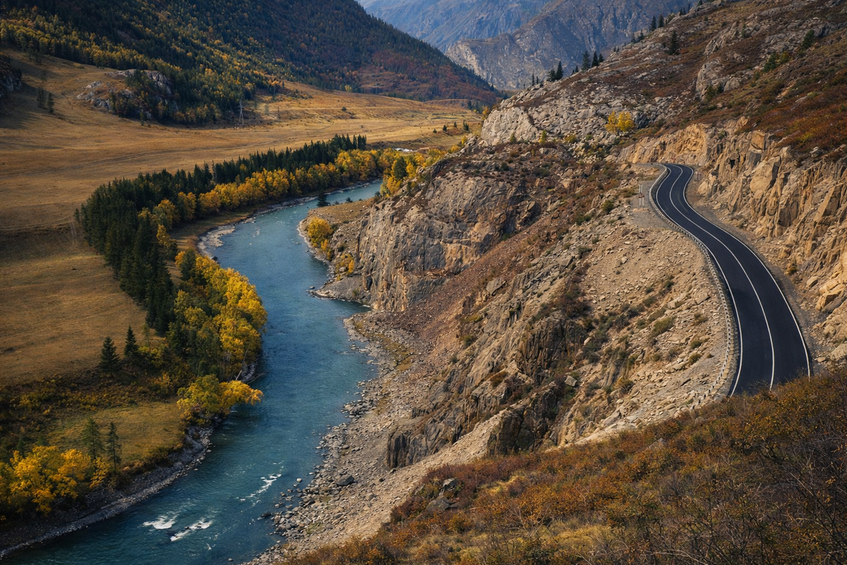 Чуйский тракт, Республика Алтай.