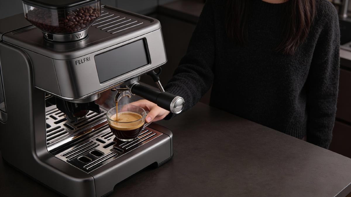 Кофемашина с капучинатором для дома