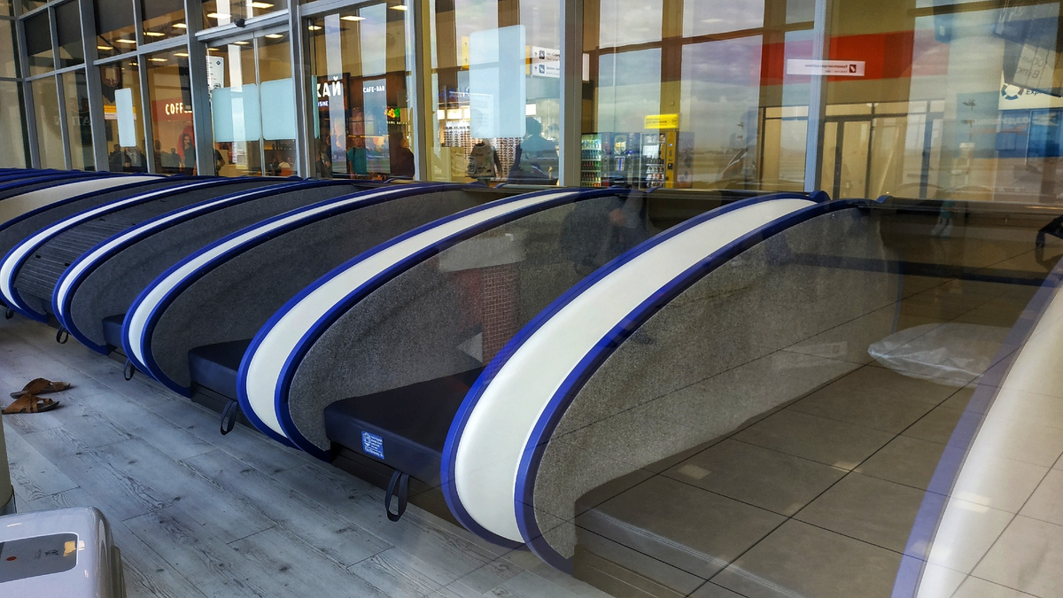 Самый минималистичный капсульный отель в Шереметьево. Фото автора