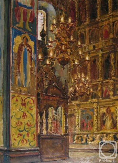 "Храм Ильи Пророка в Ярославле. Интерьер" Лаповок Владимир