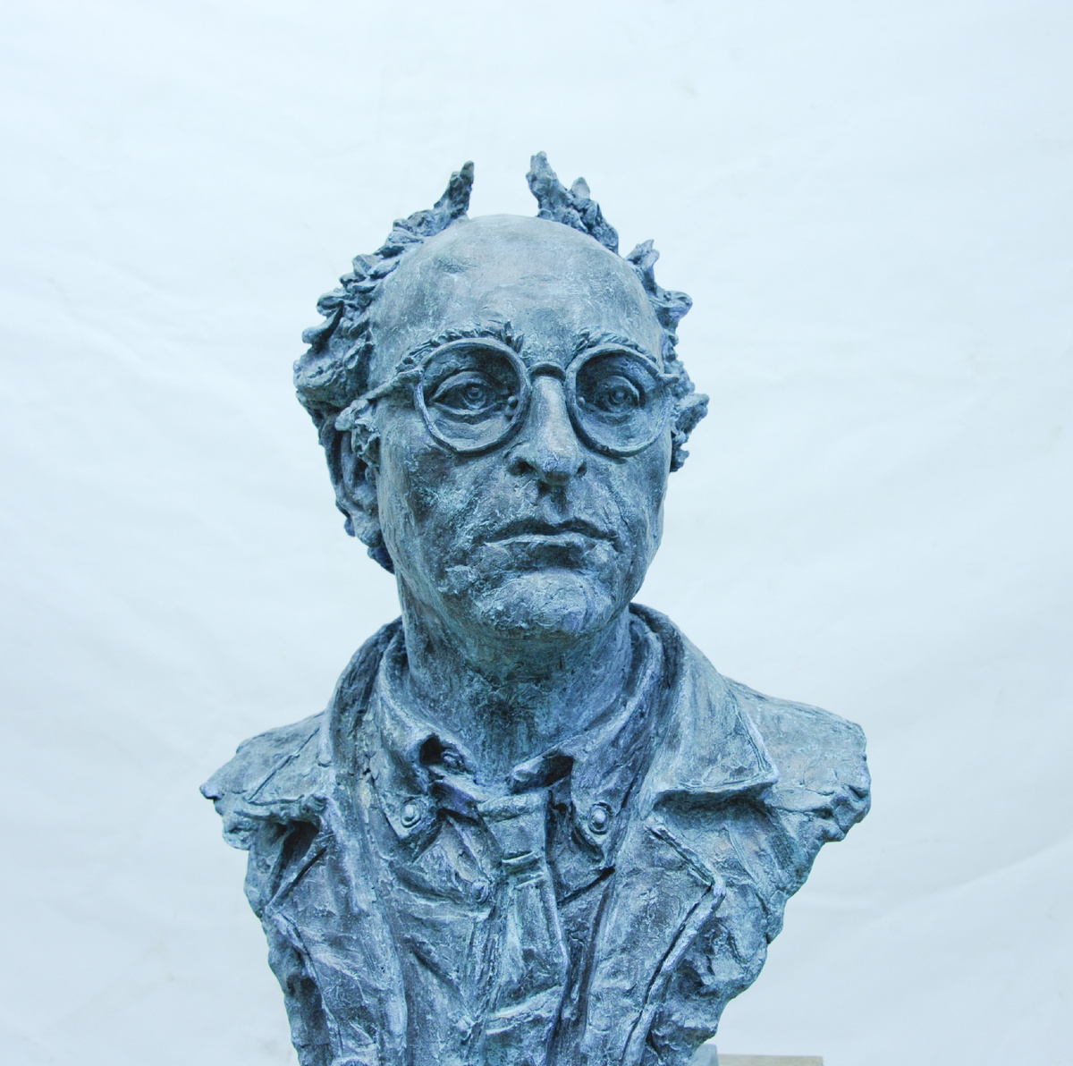 Бобылёв К.В., "Иосиф Бродский", бронза, 2018. Университет Кила, Великобритания