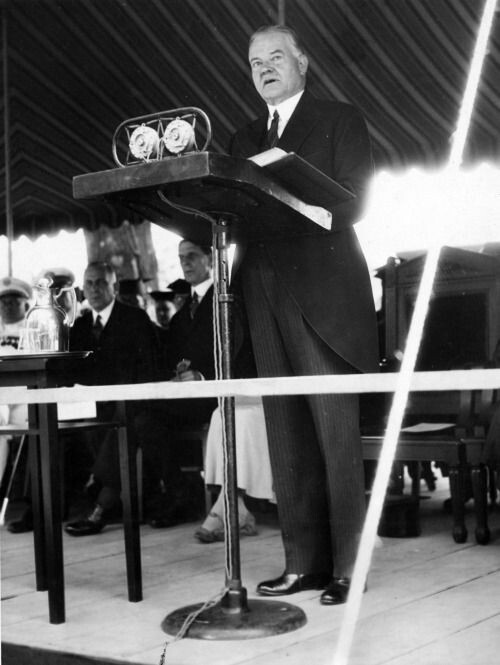 Министр торговли США Гувер  фото из ria.ru