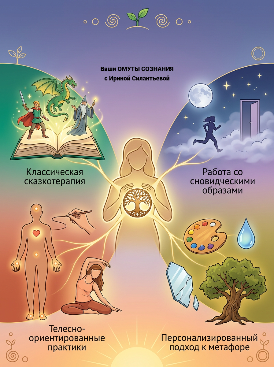 Четыре источника силы: основы моего метода сказкотерапии