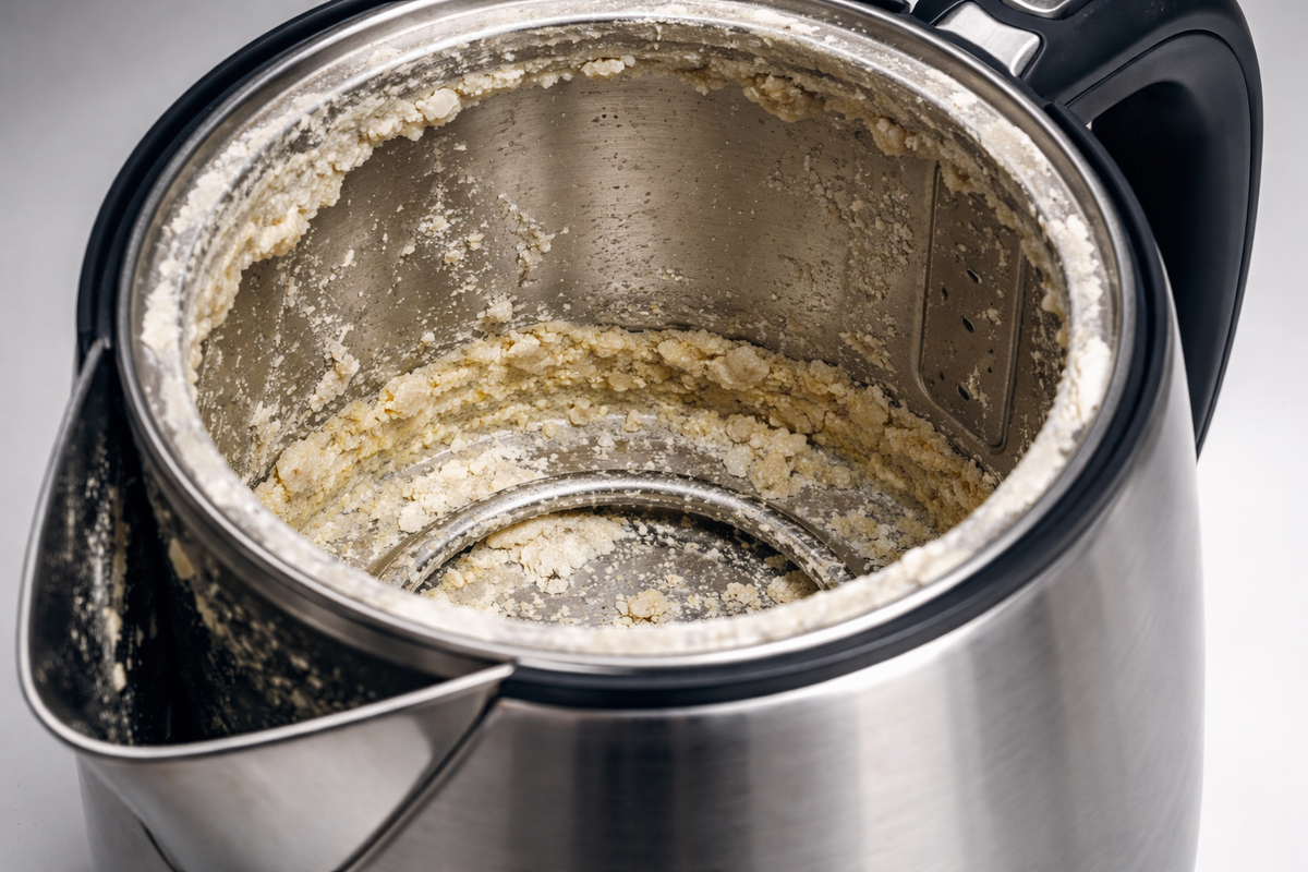 Накипь из-за жесткости воды