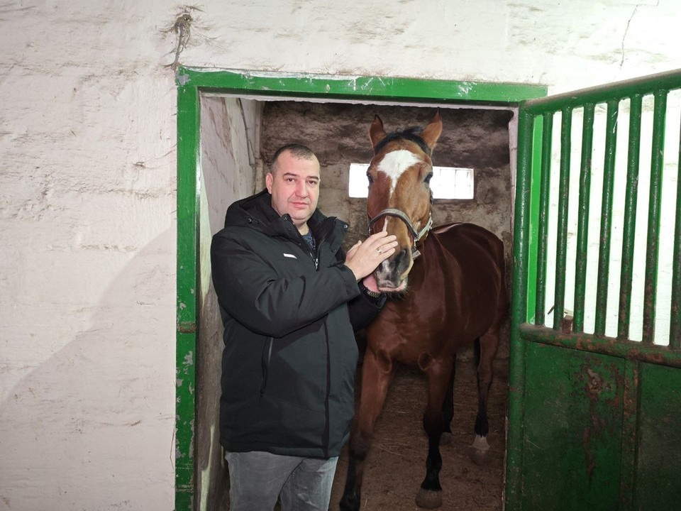    Директор конноспортивного клуба «Декурион» Роман Усачев. Константин КНЯЗЕВ