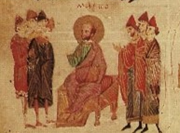 Апостол Марк. 11 в. Киевская псалтирь.