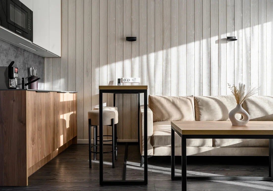 Коттедж "Семейный" в Охта парке, излюбленном эко-курорте в Ленинградской области