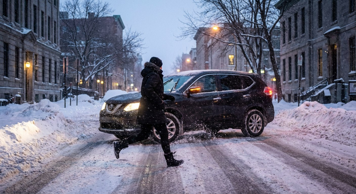 На дорогах Нижнего Тагила замечен неадекватный пешеход, представляющий опасность для других участников движения