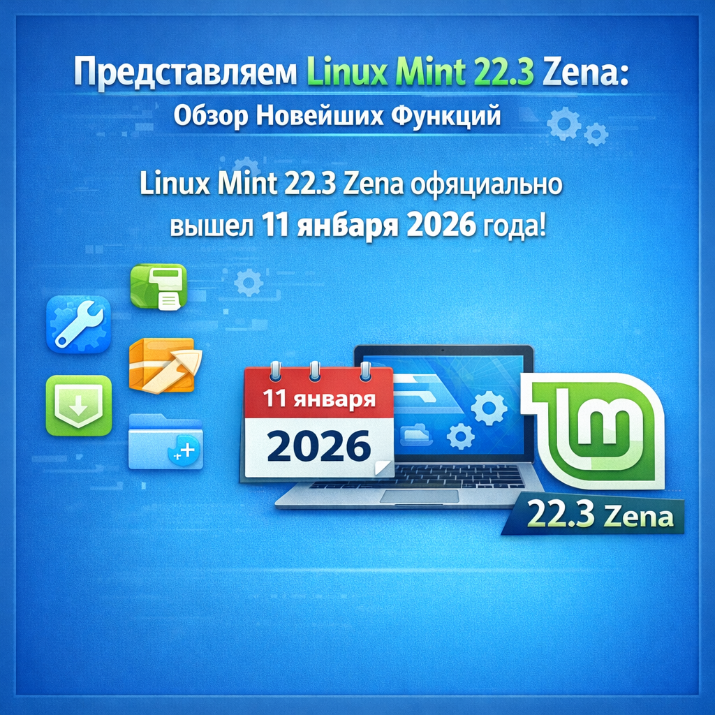 Представляем Linux Mint 22.3 Zena: Обзор Новейших Функций