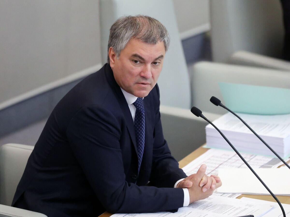    Председатель Государственной Думы РФ Вячеслав Володин на пленарном заседании Государственной Думы РФ. 11 декабря 2018 | © РИА Новости / Илья Питалев