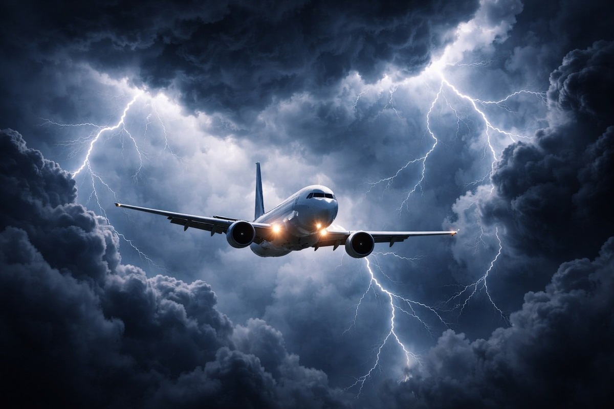    В жизни грозы редко приводят к катастрофам