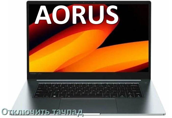 
Как отключить тачпад ноутбука AORUS на Windows 11 и 10