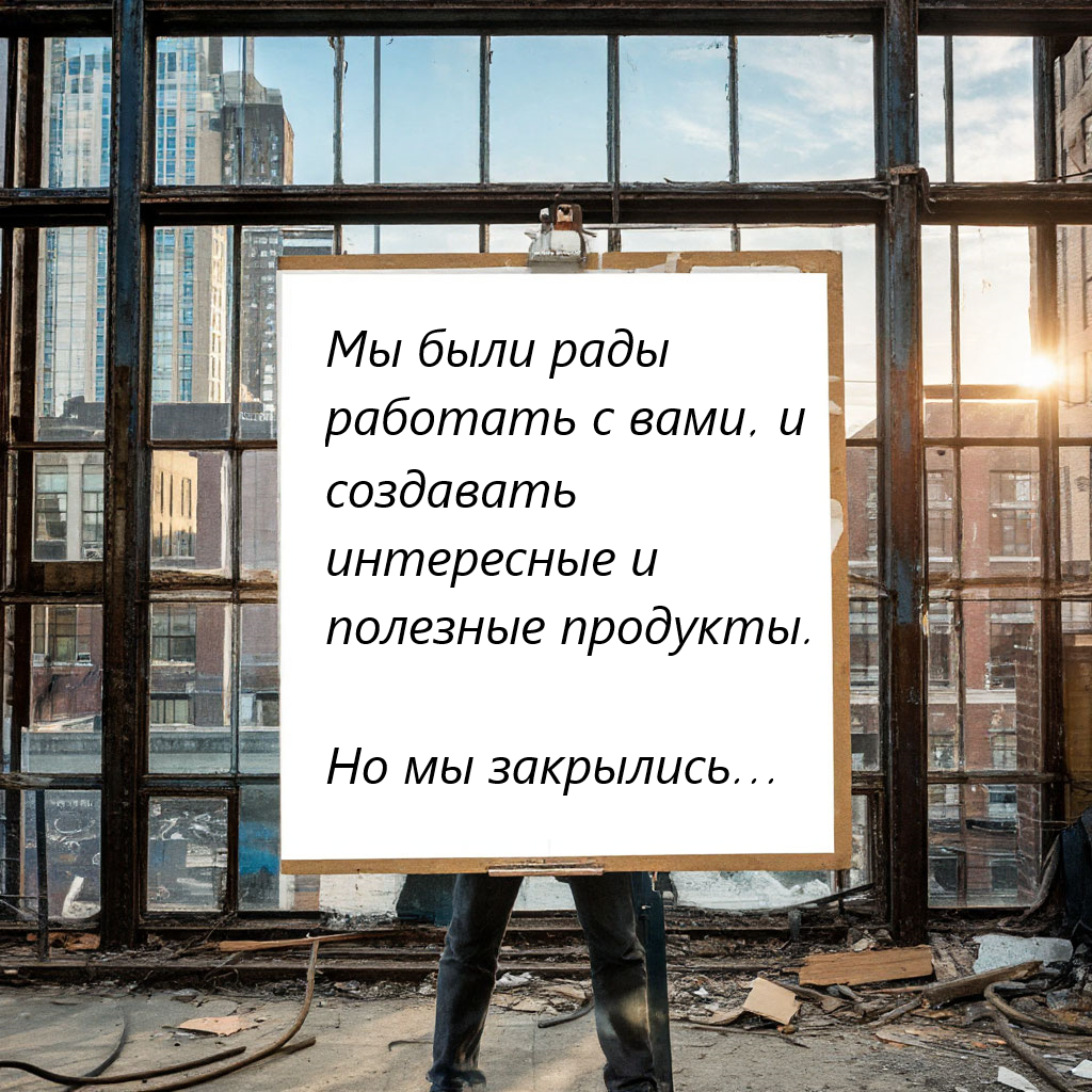 Рисунок 1. Зайрытие IT-компаний.