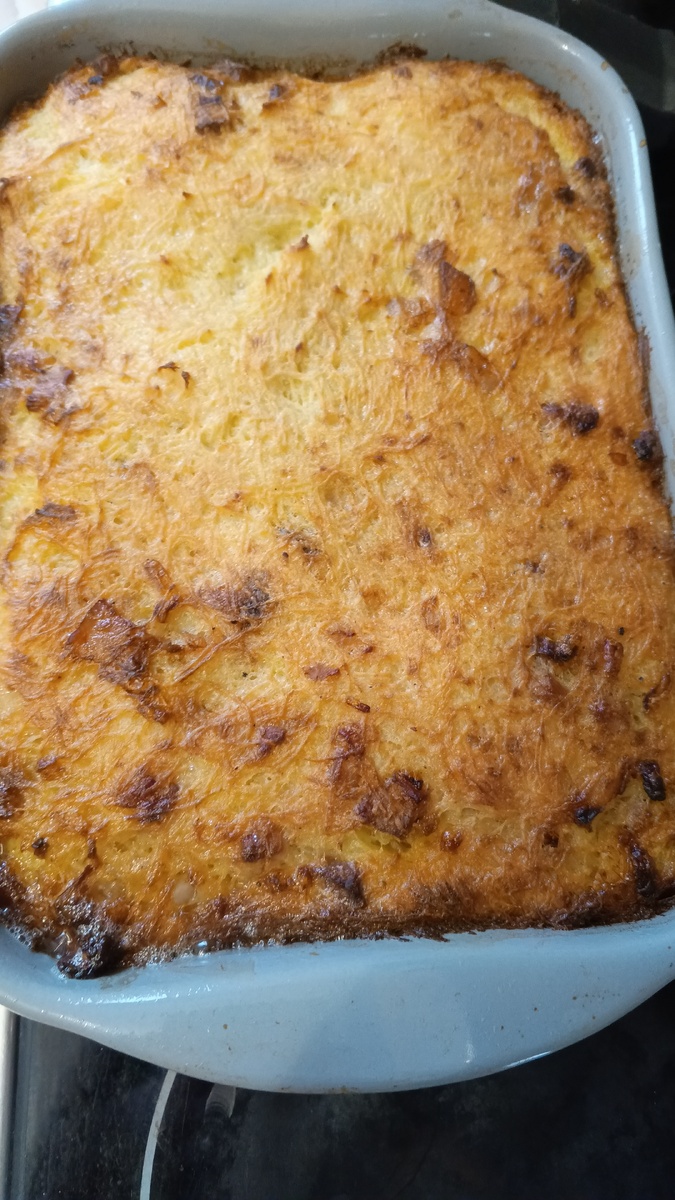 фото автора: картофельная бабка из духовки