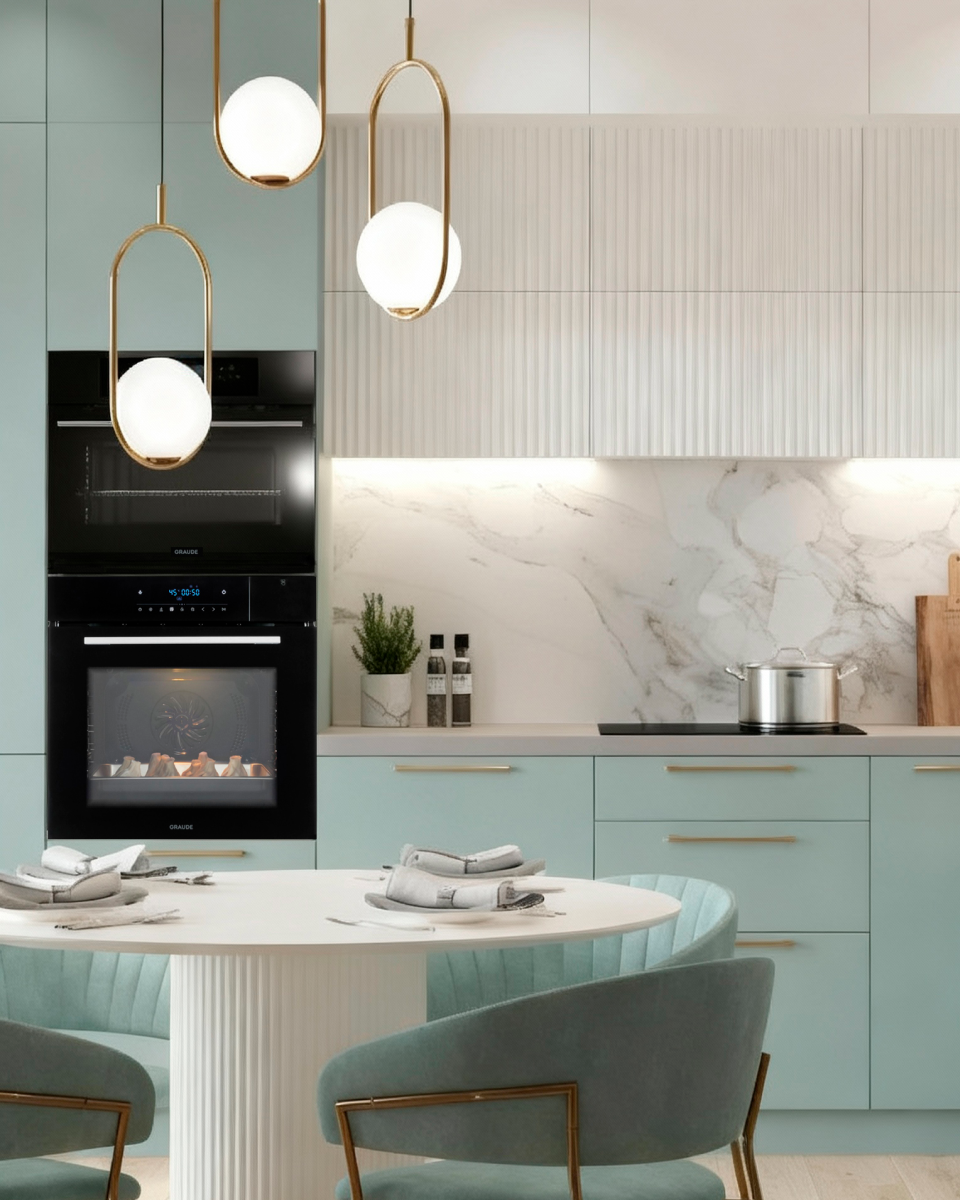 Комбинированный духовой шкаф-пароварка GRAUDE PREMIUM BMDP 60.4 S