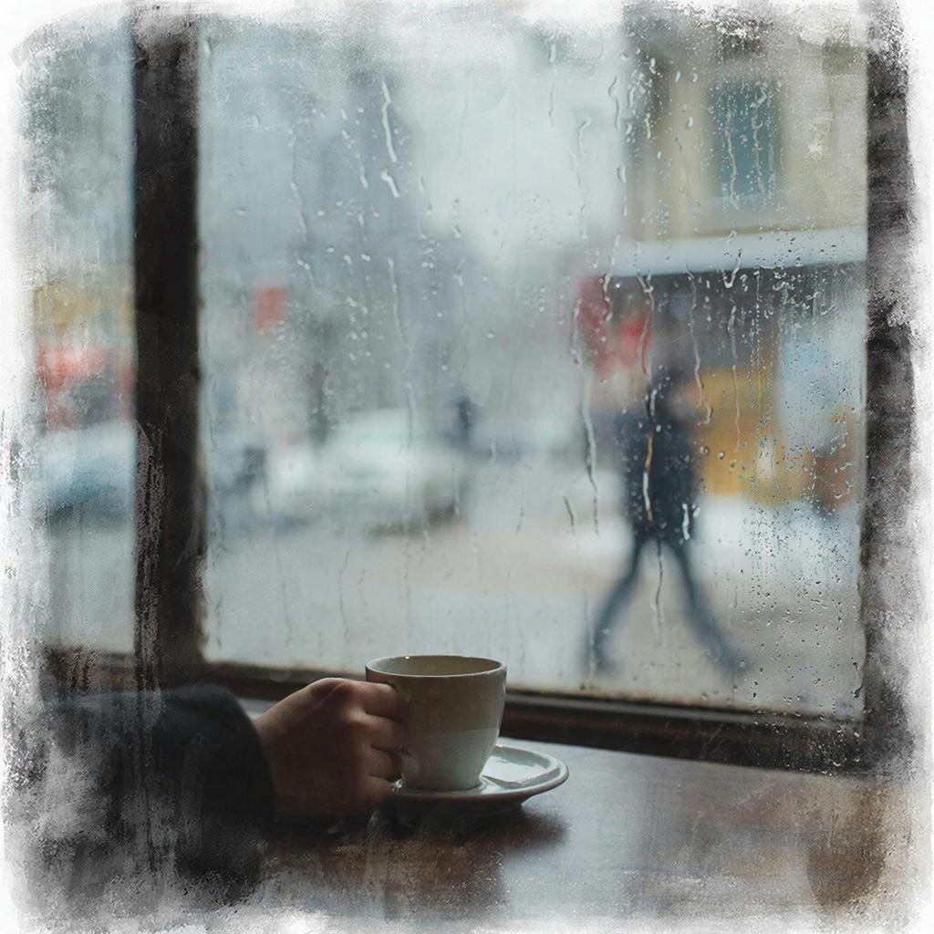 В кафе было тепло и смутно: пар от чашек сливался с матовым светом…