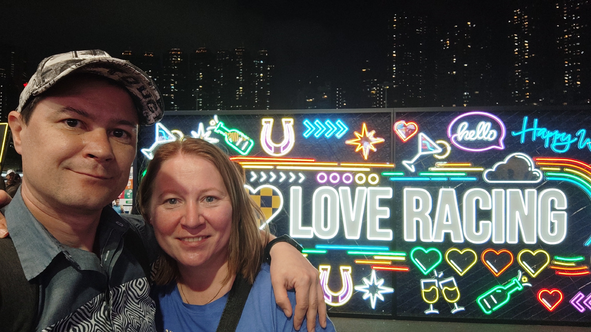 Фотозона на ипподроме