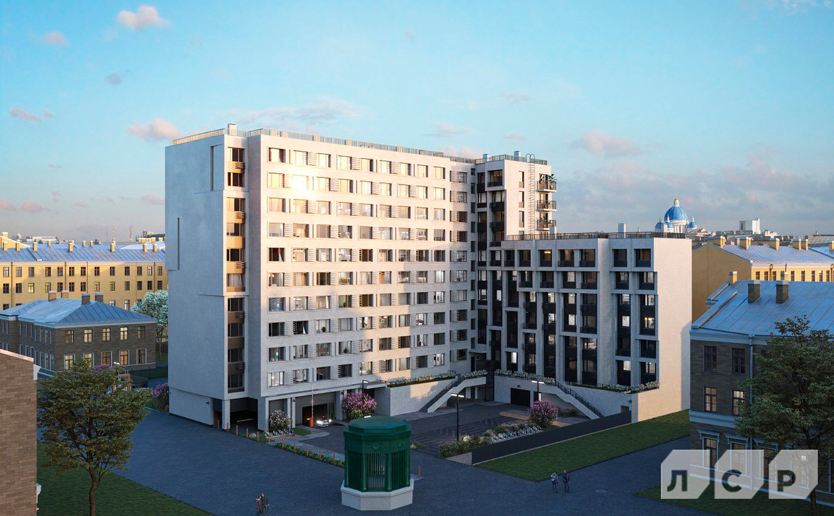 Рендер проекта дома «Измайловский»