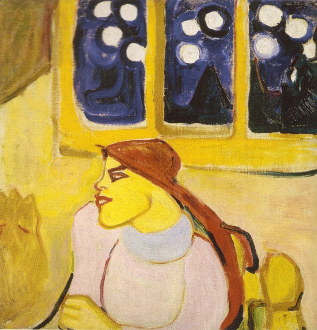    Елена Гуро. Женщина в платке (Скандинавская царевна), 1910 год Фото: Изображение предоставлено Собака.ru пресс-службой Русского музея