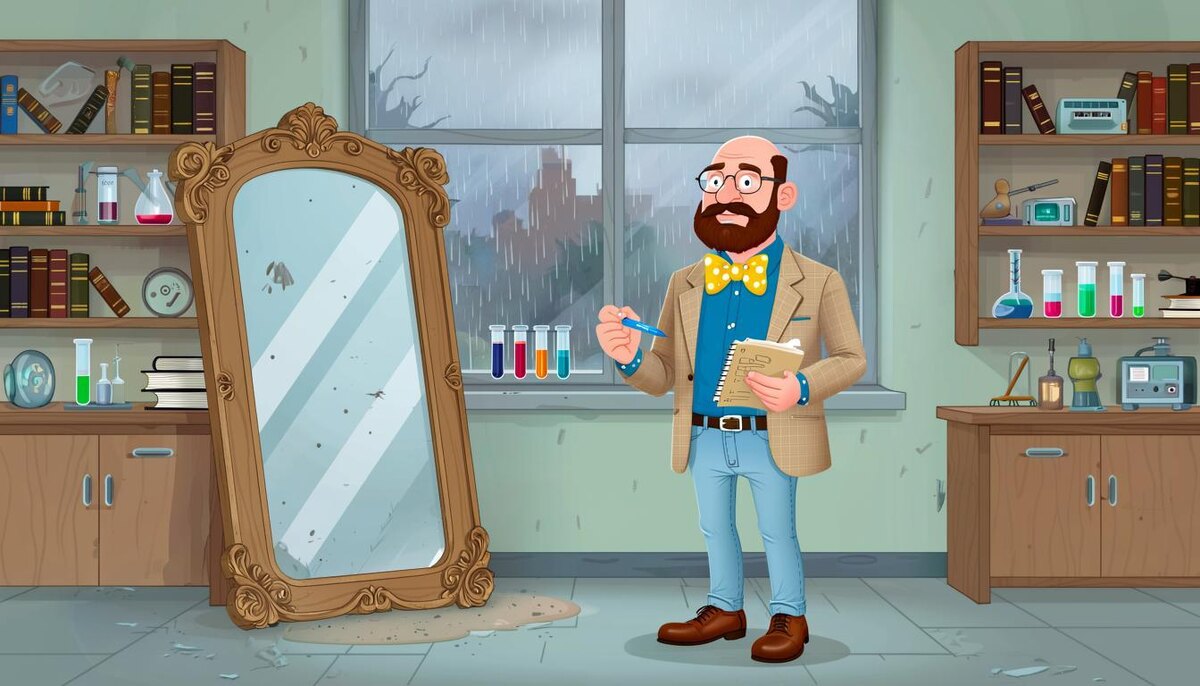 Зеркало, которое отвечало вопросами